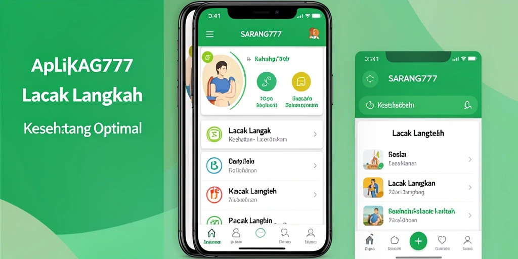 Antarmuka SARANG777 menampilkan fitur lacak langkah yang mudah dipahami.